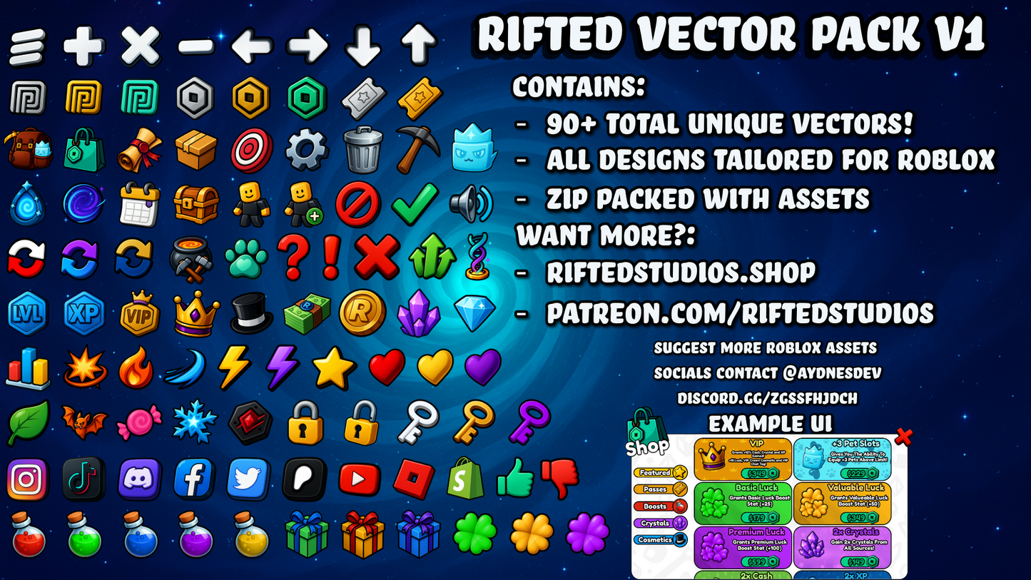 Rifted Vector Pack V1